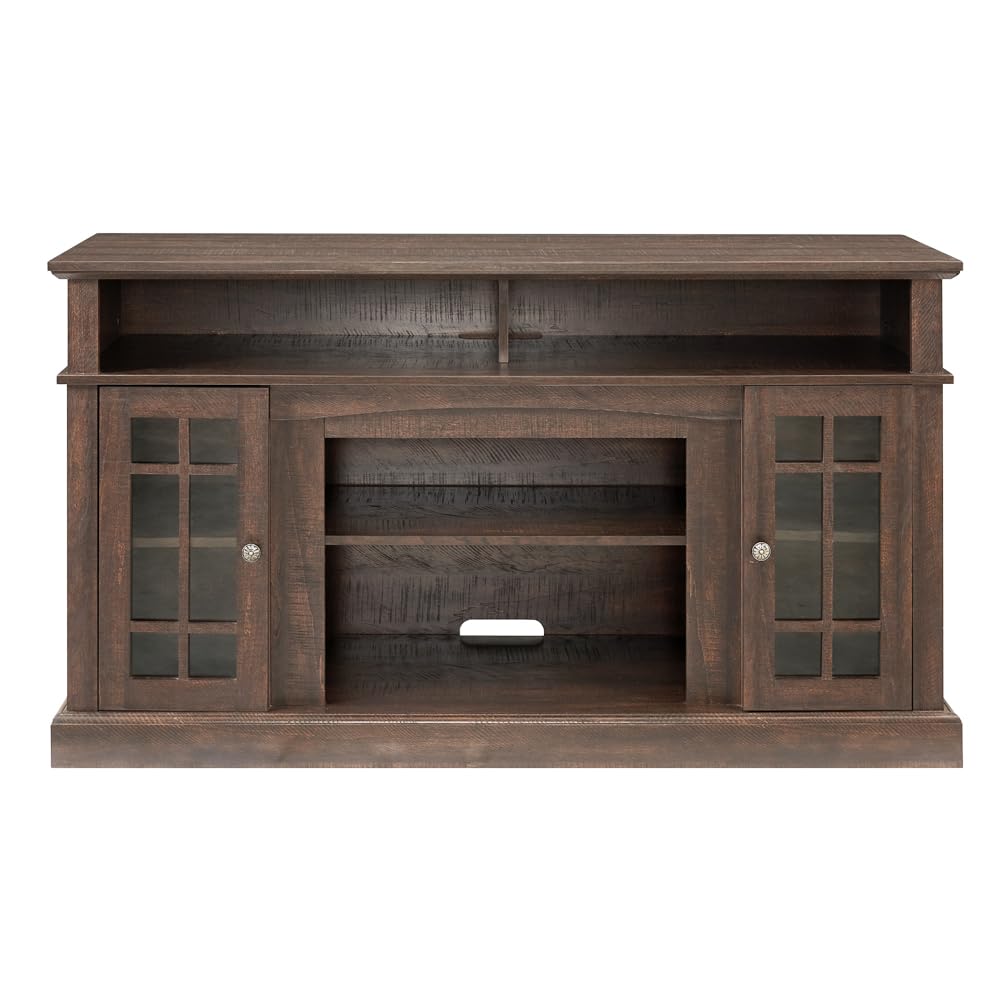 Espresso TV Stand with Storage M96681