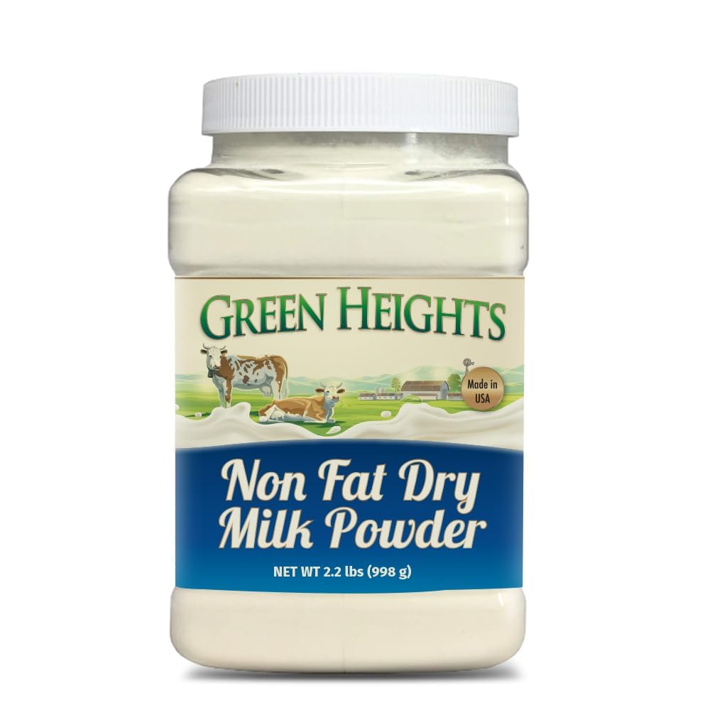 Non Fat Dry Milk Powder 3 Pounds 1.36 Kilo Jar S65083
