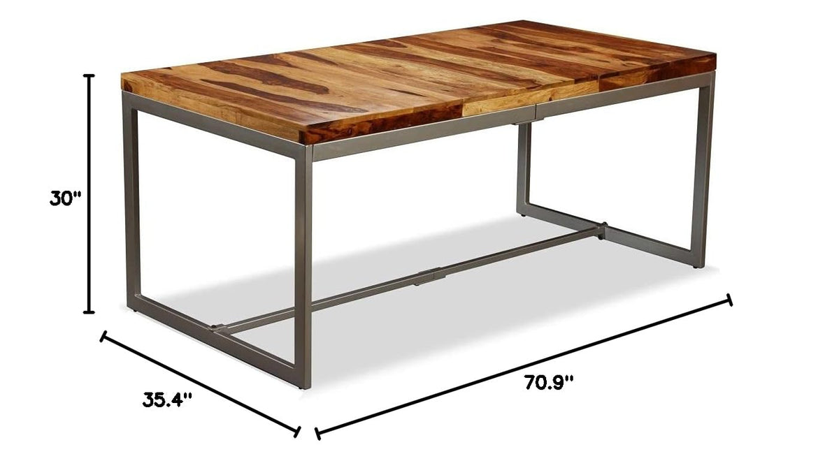 Wood Rectangular Dining Table L857917