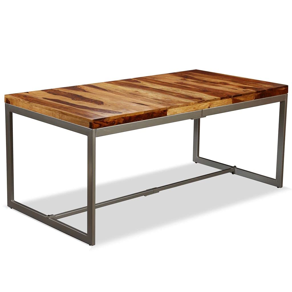 Wood Rectangular Dining Table L857917