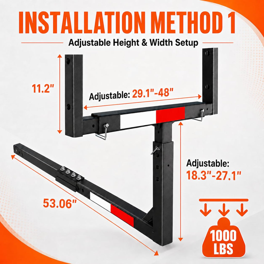 Truck Bed Extender Hitch Mount R64827