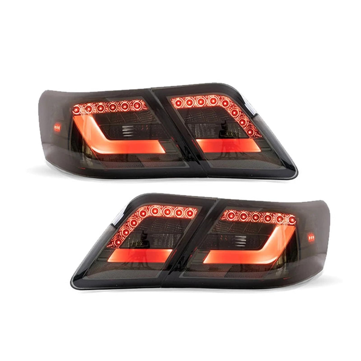 12V LED Tail Lights 2PCS Smoke S22120