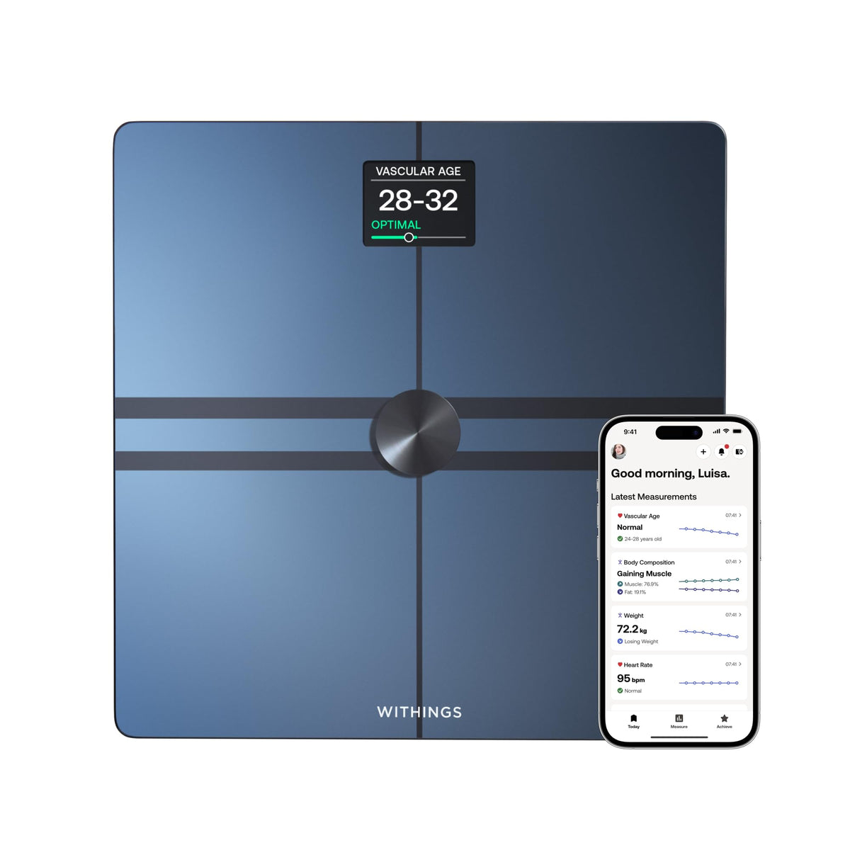 Wi-Fi Bluetooth Body Weight Scale D735