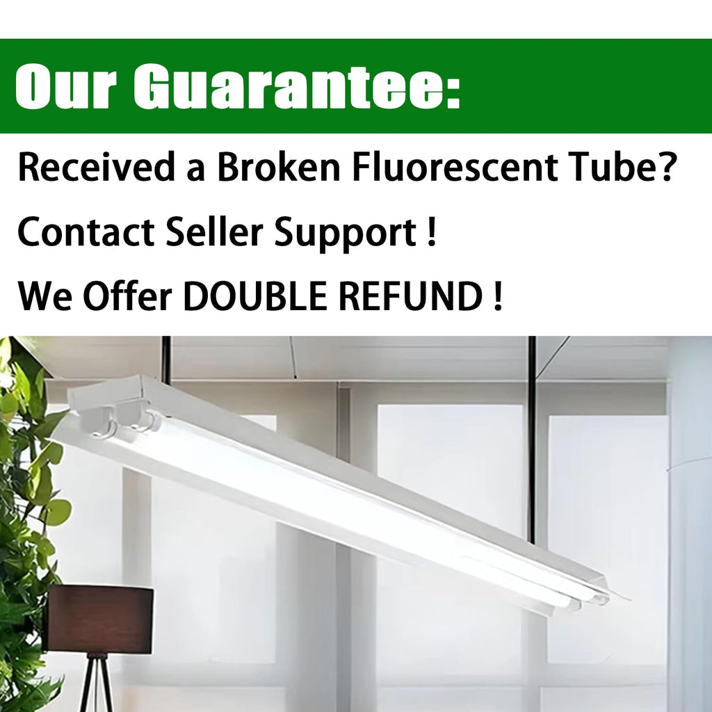 20 Watt Soft Warm White T12 Fluorescent Tube Light Bulb 24 Inch 4 Count I596916