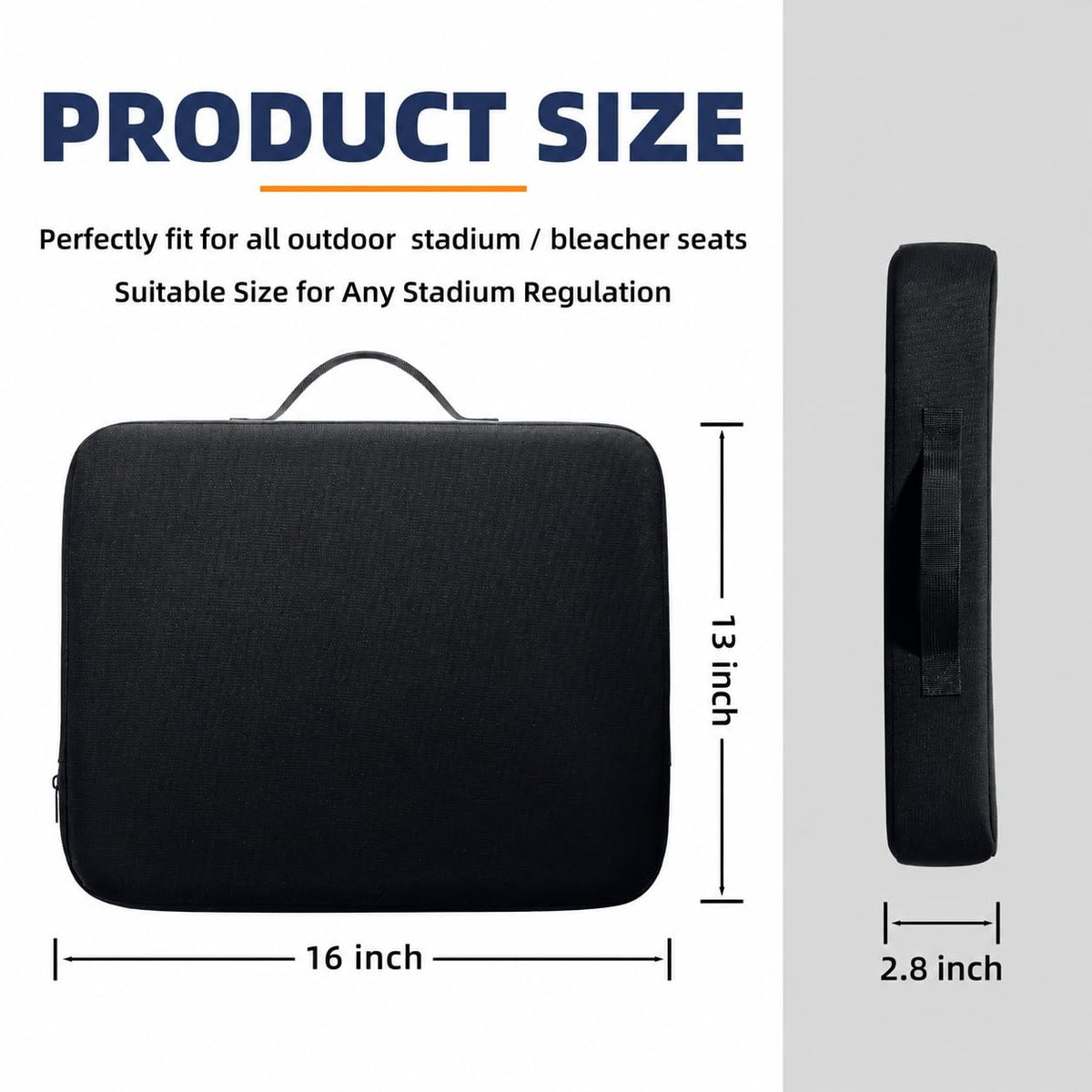 Extra Thick Stadium Seat Cushion U73063