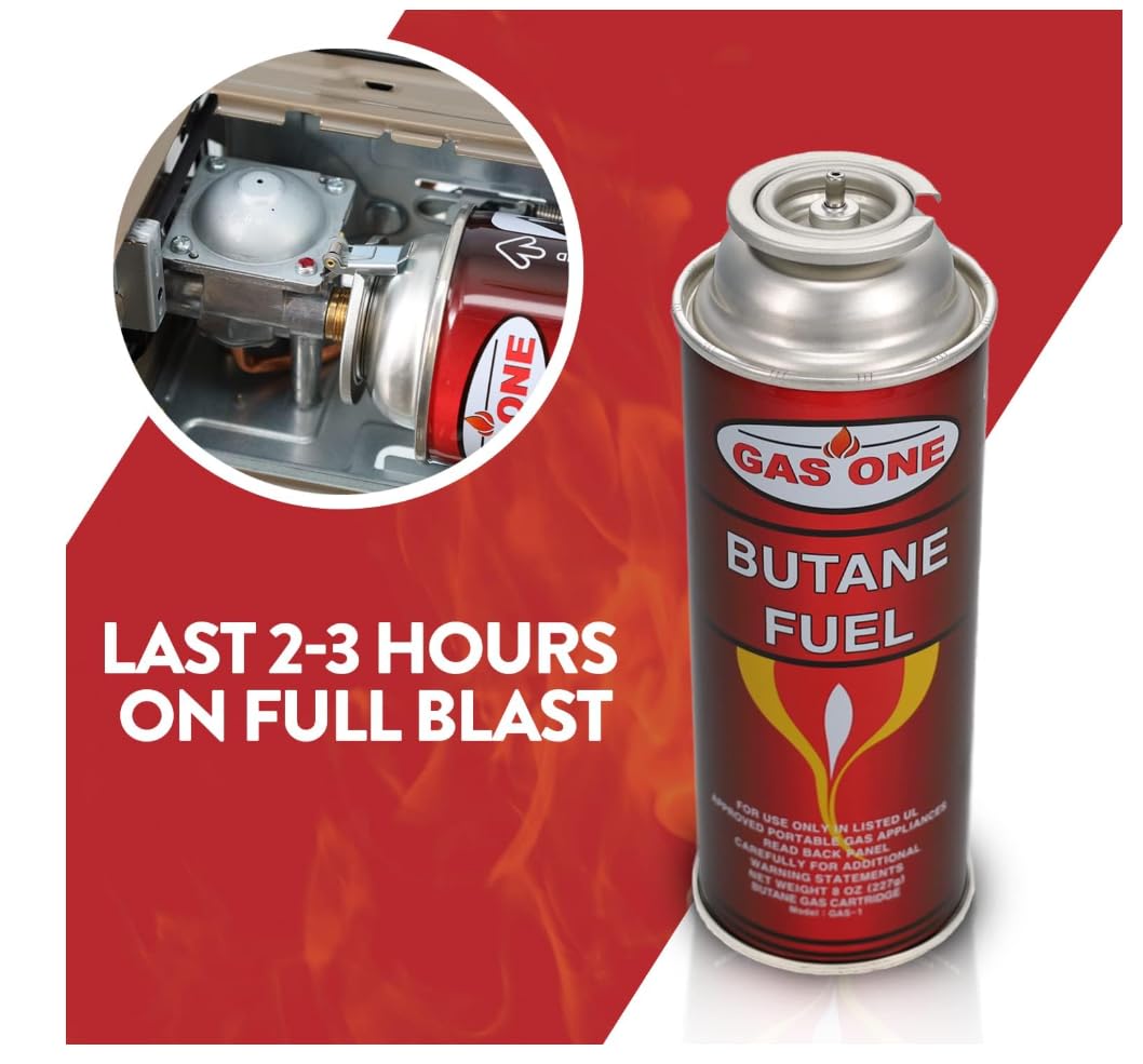 Butane Fuel Canisters 12 Count C14094