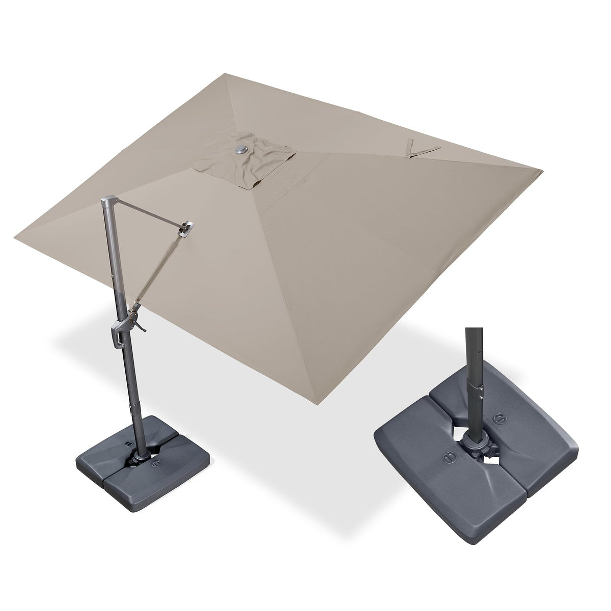 10' x 13' Cantilever Umbrella with Base N65199