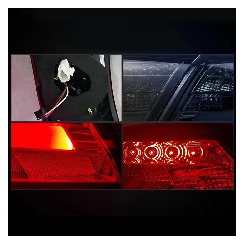 12V LED Tail Lights 2PCS Smoke S22120