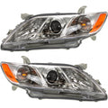 Toyota Camry Headlight 2007 2008 2009 Driver and Passenger Side Pair A24092
