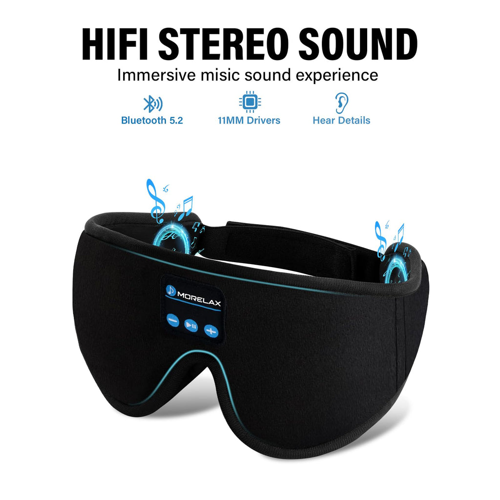 Sleep Mask with Bluetooth Headphones I80483