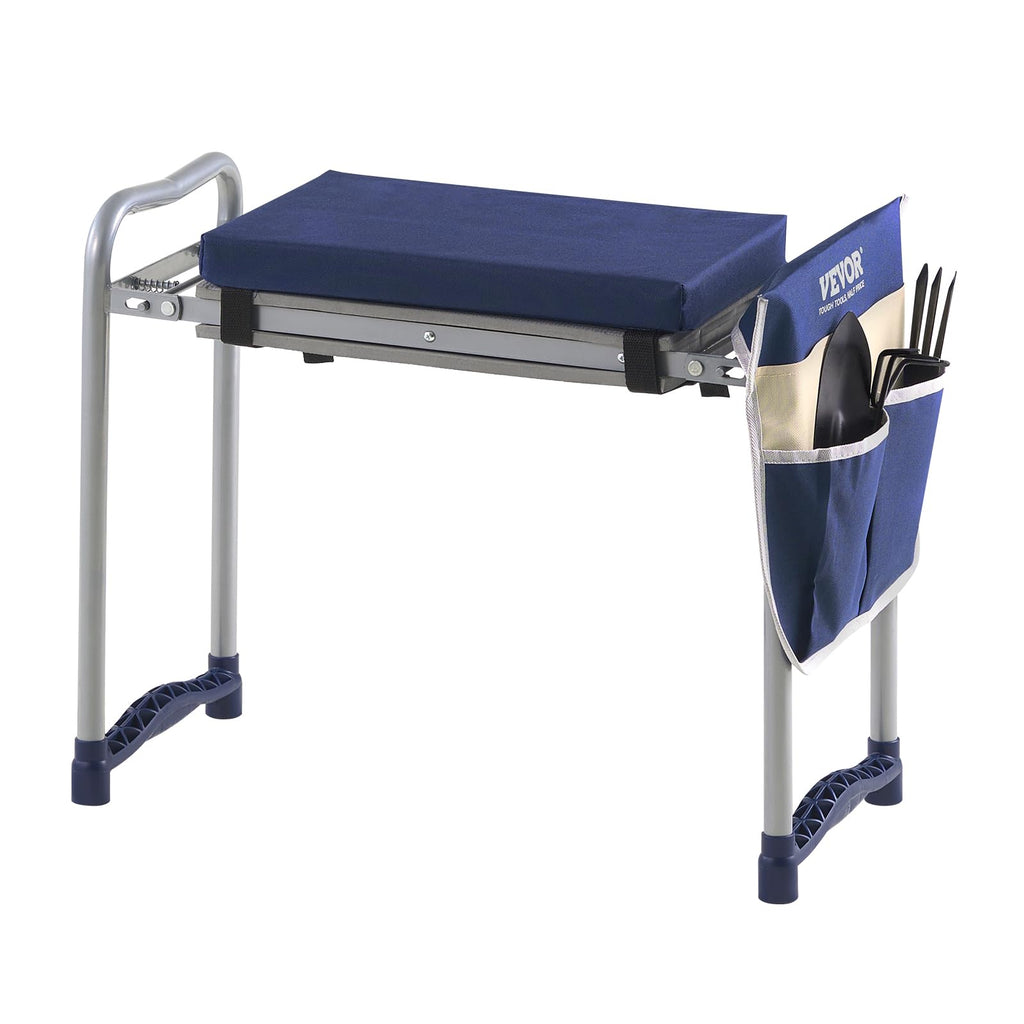 Folding Garden Kneeler and Seat with Tool Bags L19016
