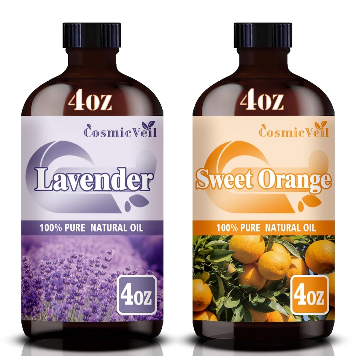 Lavender and Sweet Orange Essential Oil 4 Fl Oz V140755