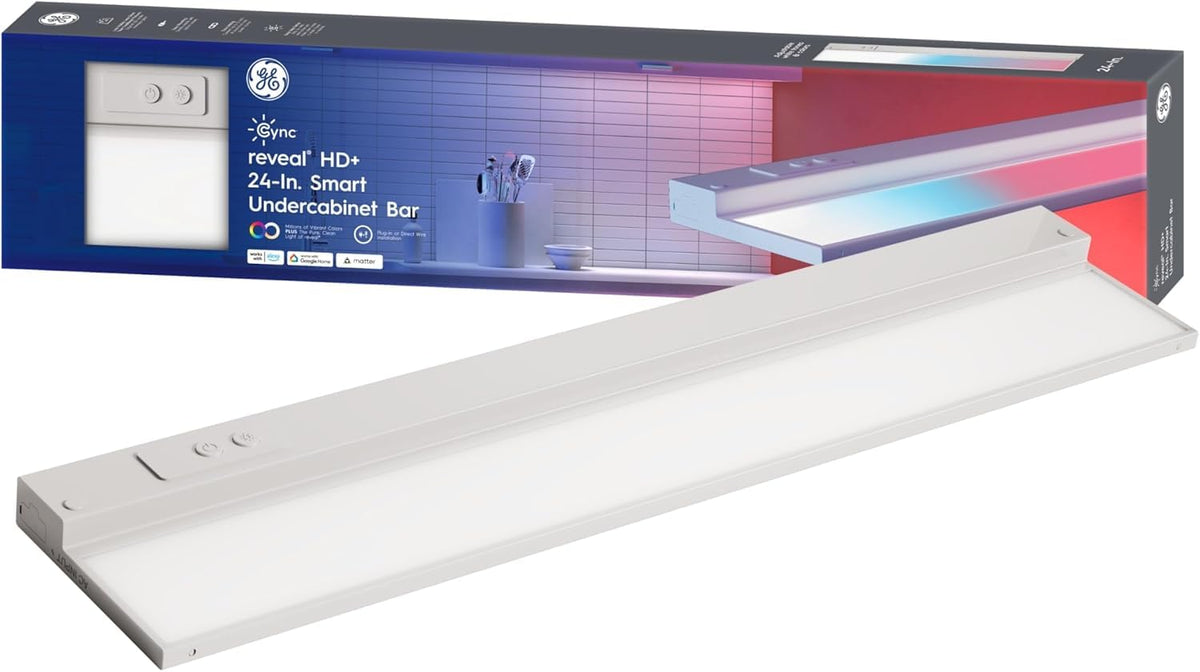 Smart LED Under Cabinet Light Bar, 24in B5381
