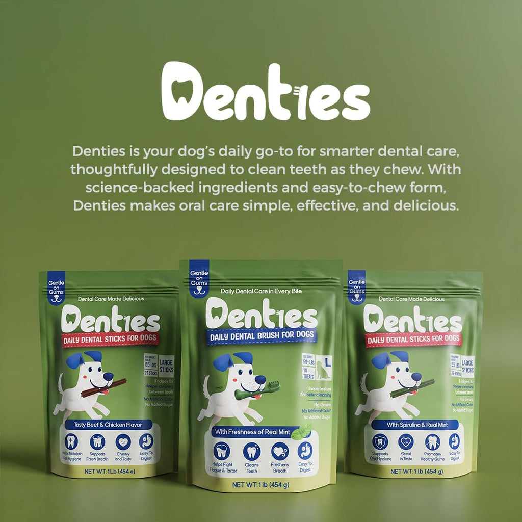 Dental Chews for Dogs 16oz 10 Count U528
