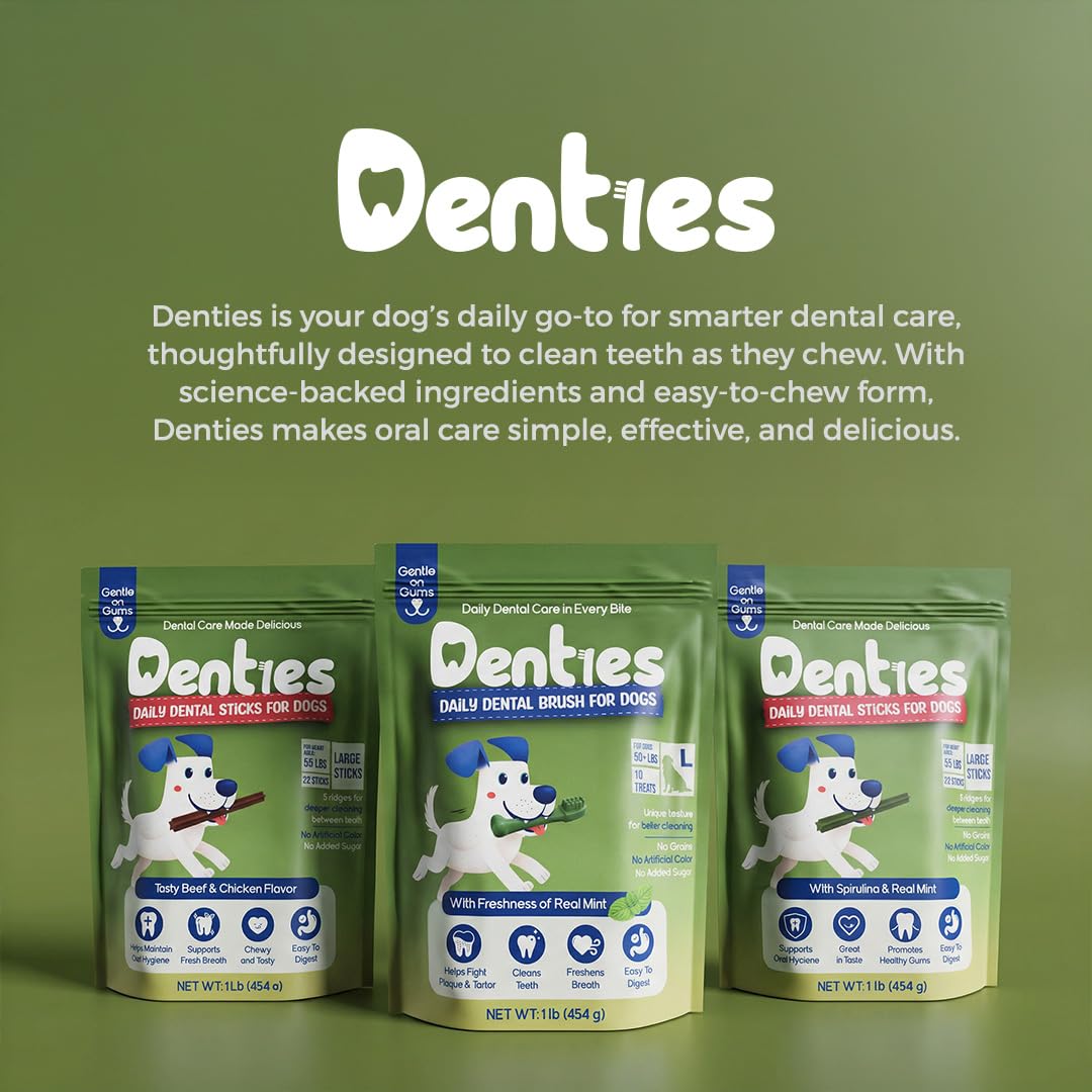 Dental Chews for Dogs 16oz 10 Count U528