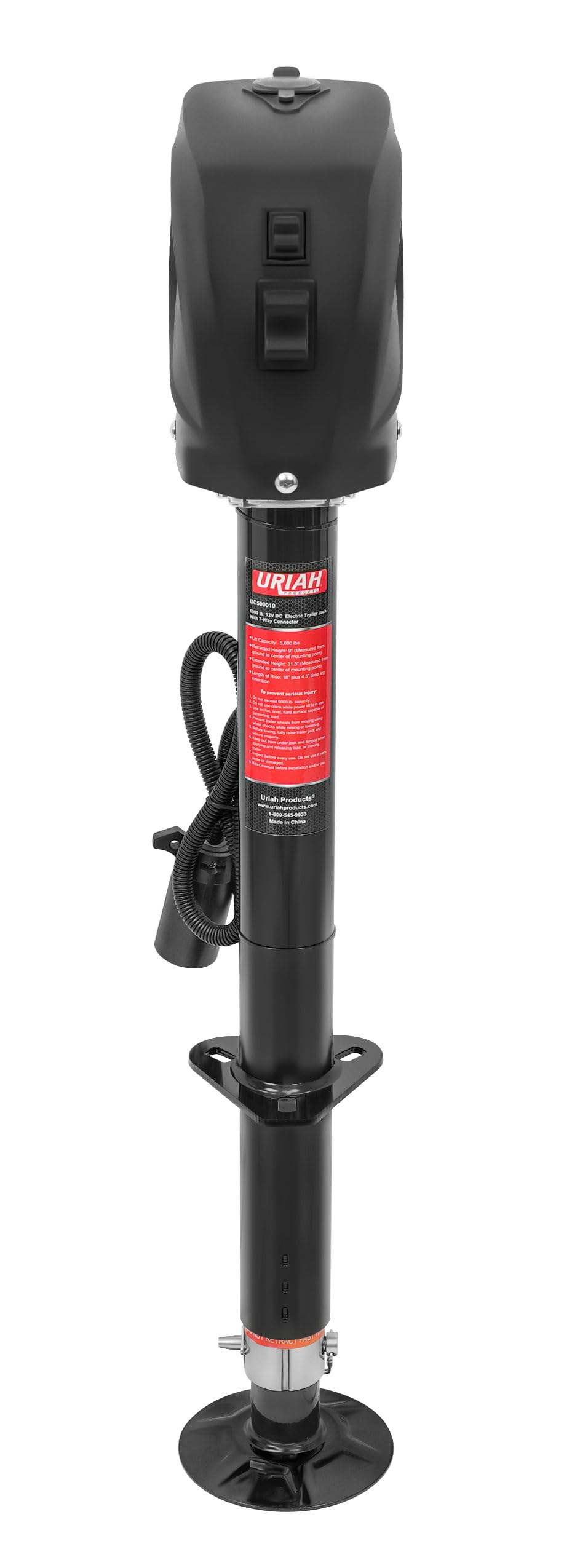 12V 5000 Lbs Electric Trailer Jack T96178
