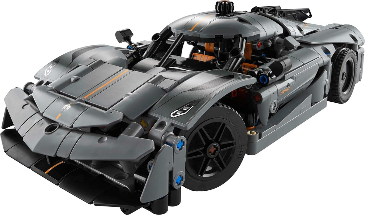 Grey Hypercar Building Set N921