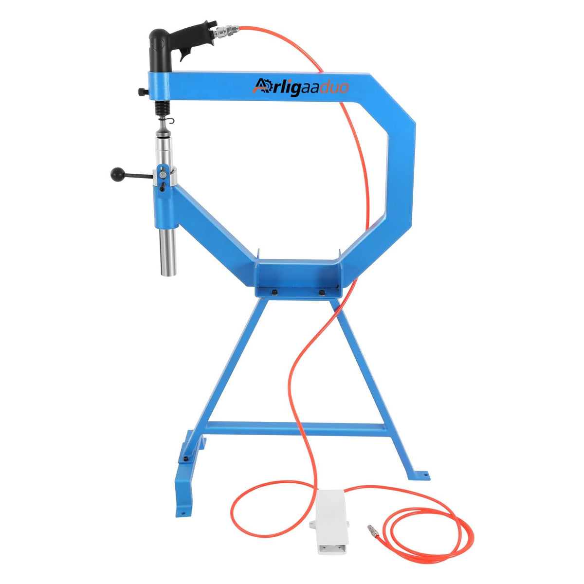 Pneumatic Planishing Hammer with 1/2/3" Radius Anvil & Foot Pedal H1849