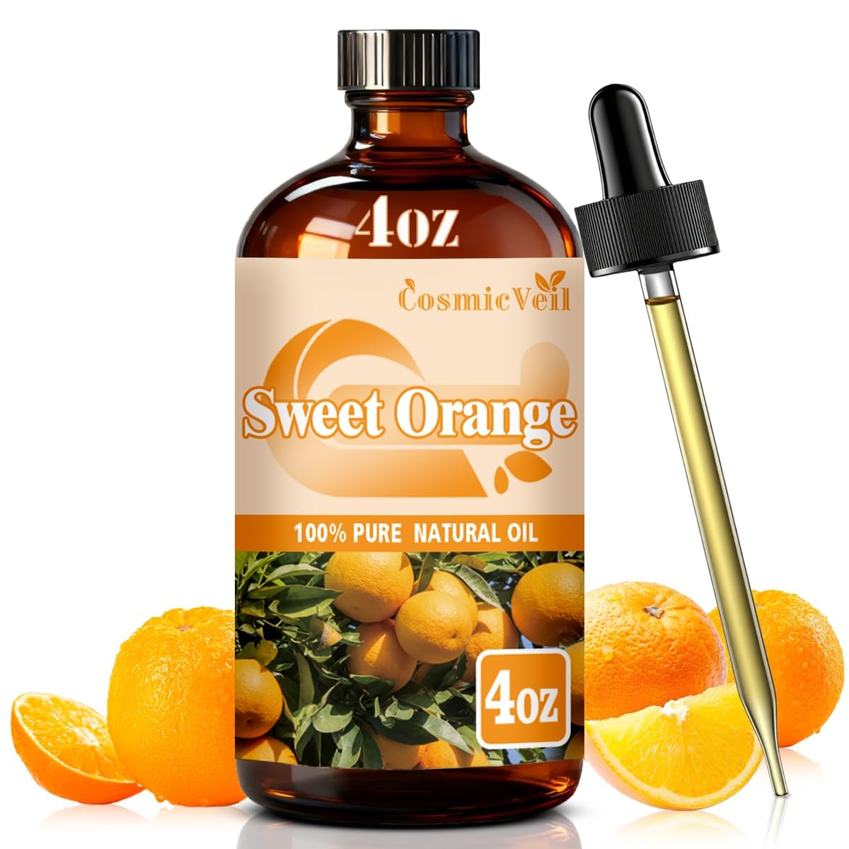 Lavender and Sweet Orange Essential Oil 4 Fl Oz V140755