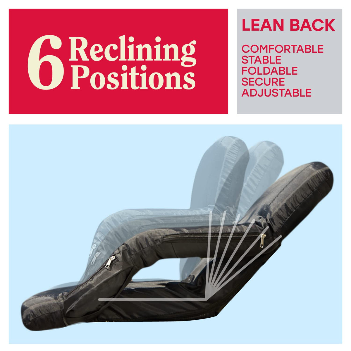 Portable Heated Stadium Seat for Bleachers D9457