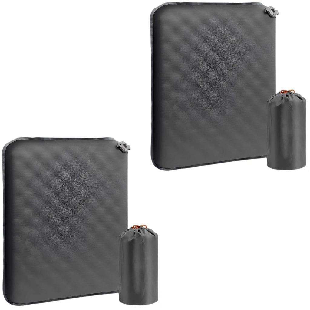2 Pcs Inflatable Seat Cushion, Lightweight Nylon TPU, 16.9 x 13 in T102