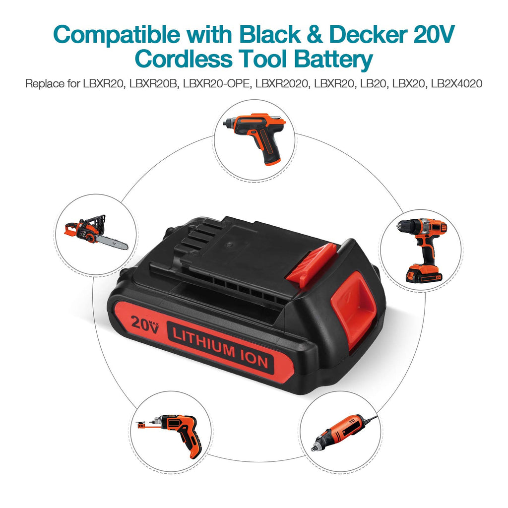20V 4.0Ah Lithium Battery 2 Pack Z1838