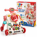 3-in-1 Baby Push Walker Sit to Stand Activity Table E66699