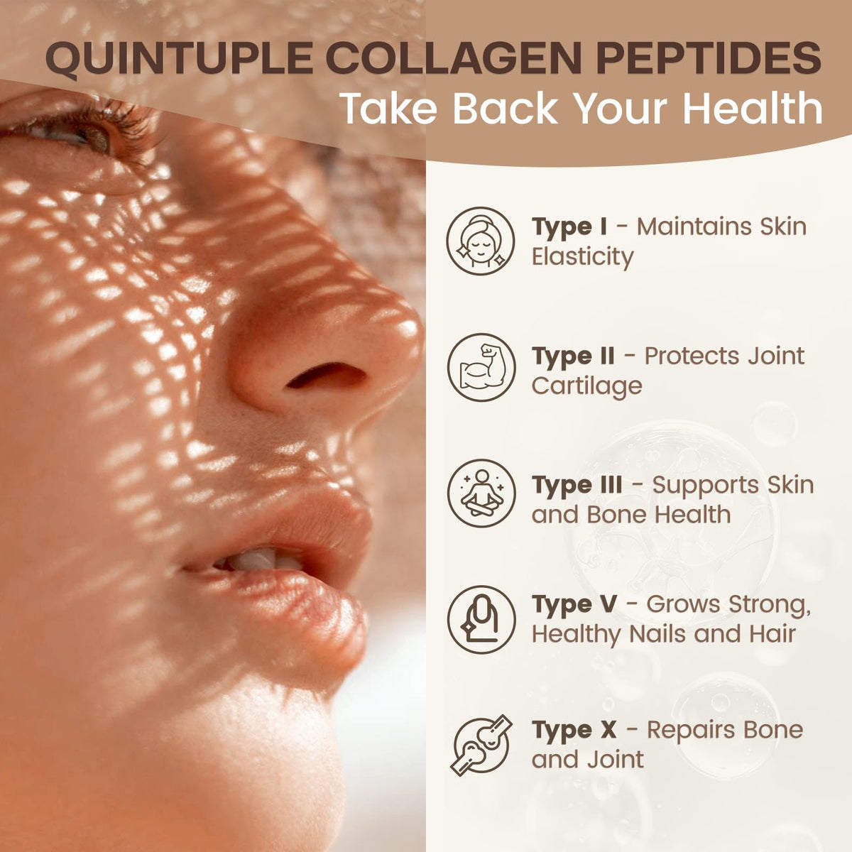 Multi Collagen Peptides Powder Chocolate Flavor 35 Servings O423