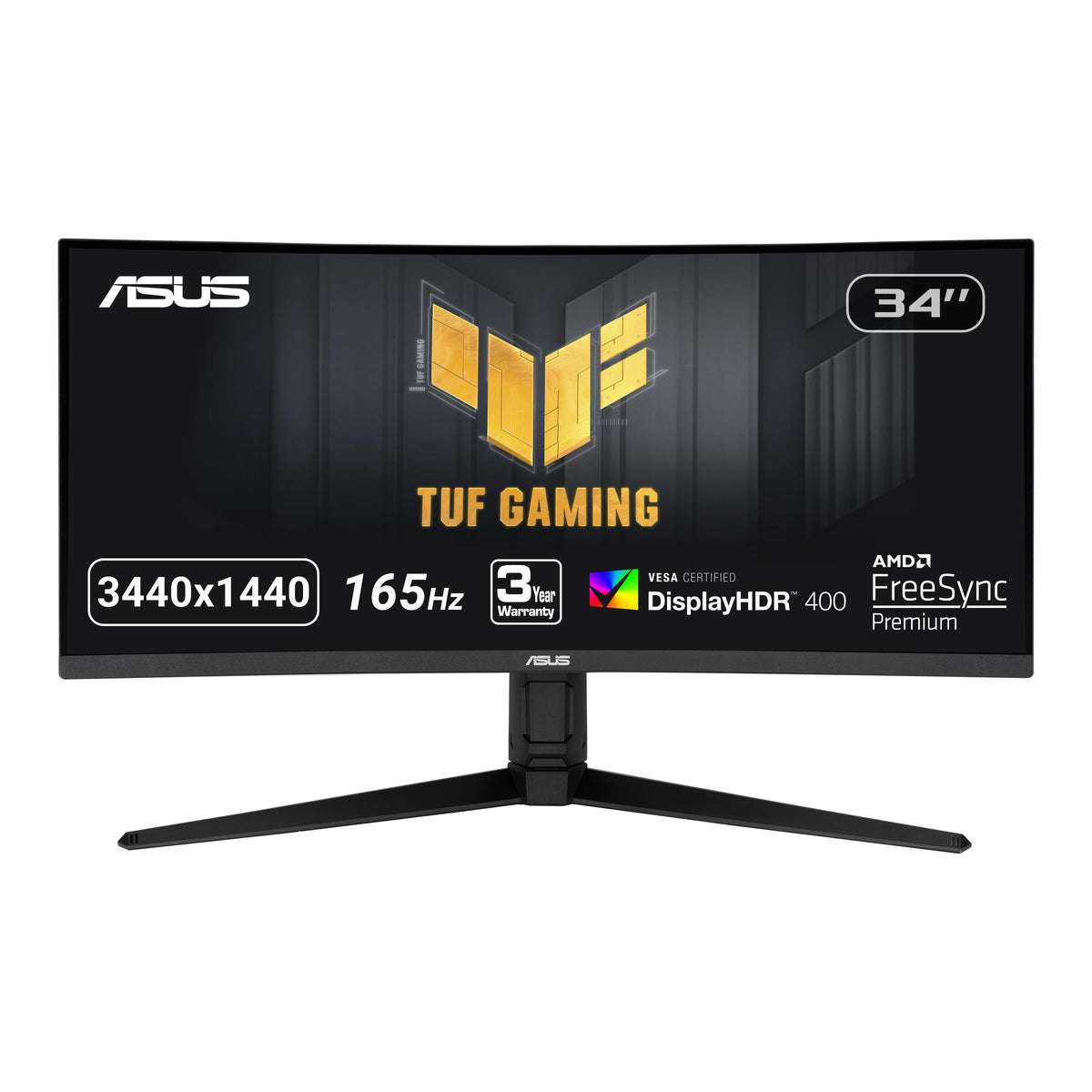 34 Inch 1440p 165Hz Ultrawide HDR Gaming Monitor Q919