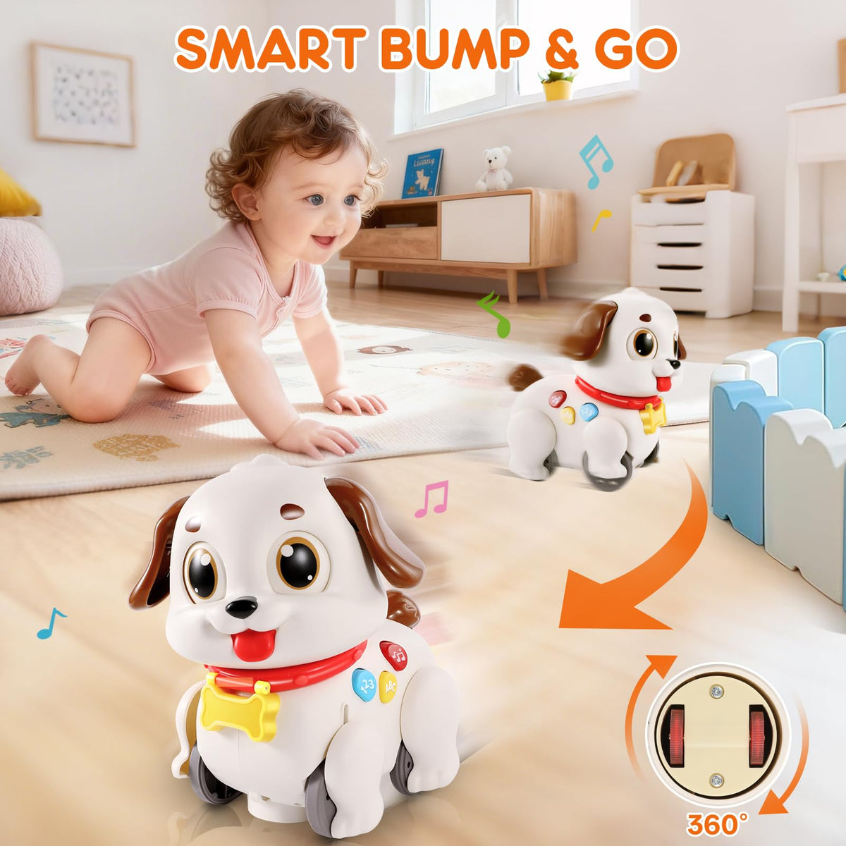 Musical Crawling Baby Toys T13093