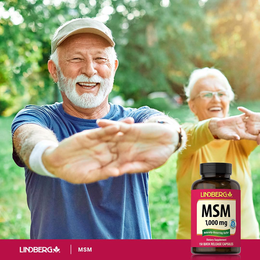 MSM Supplement 1000mg 150 Powder Capsules N91796