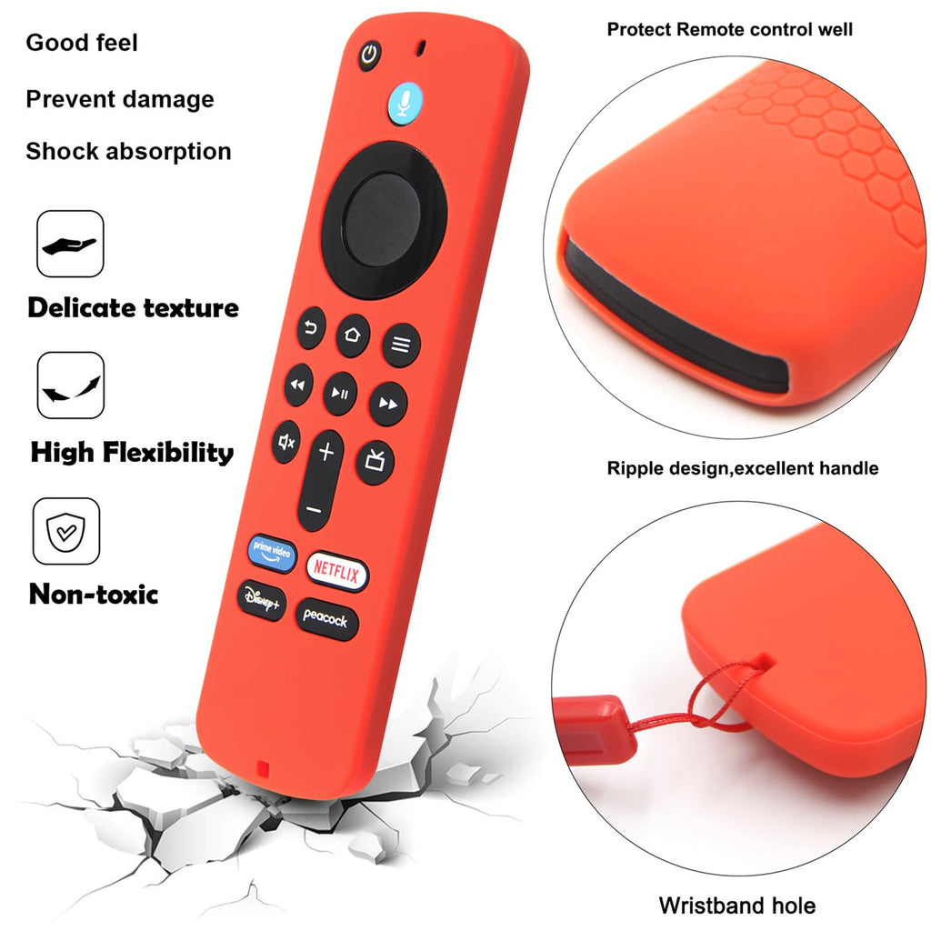 Silicone Remote Cover Case with Wrist Strap O460278