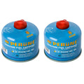 Iso-Butane Camping Fuel Gas Canister 230gram 2 Pack L352