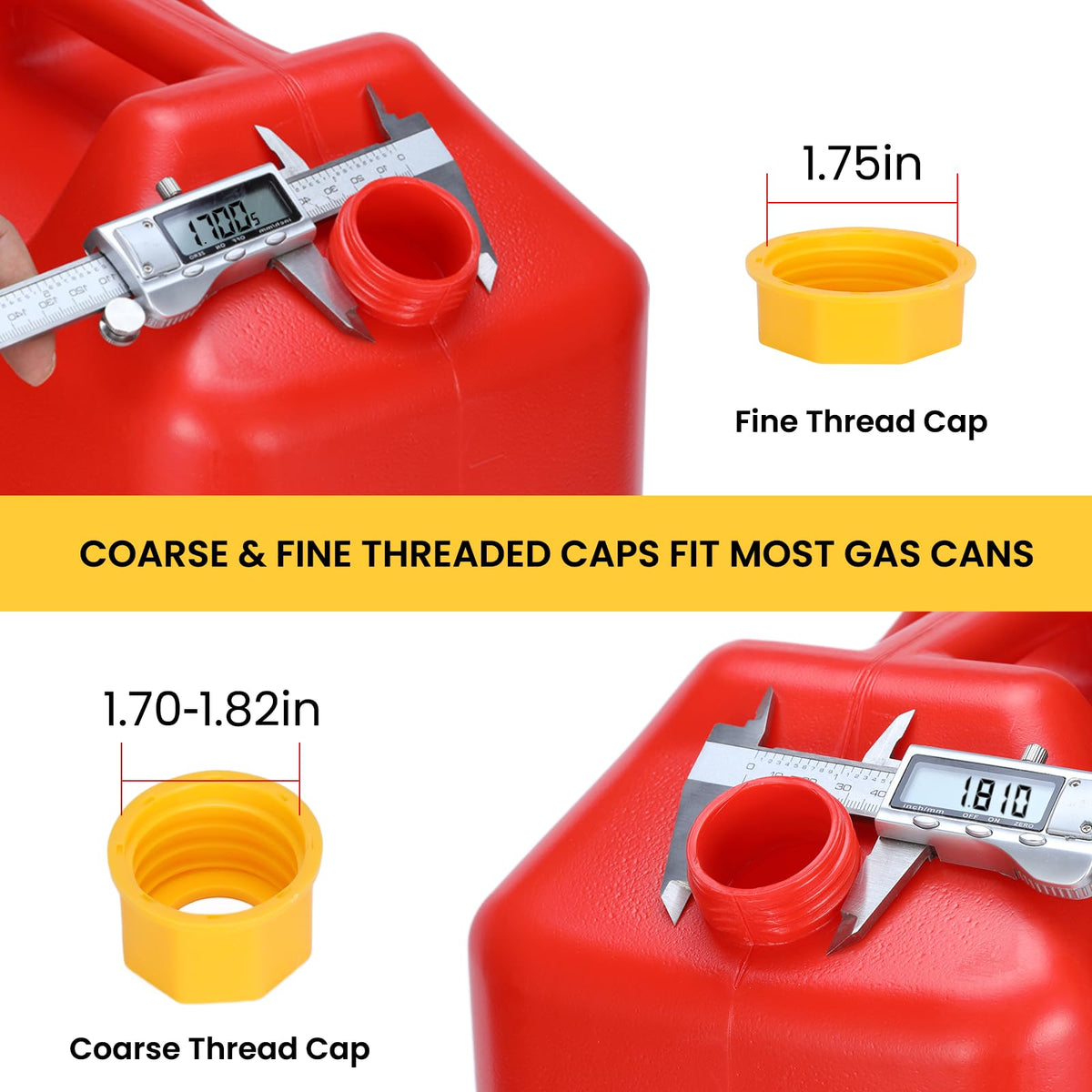 Gas Can Spout Replacement 3-Pack E150559