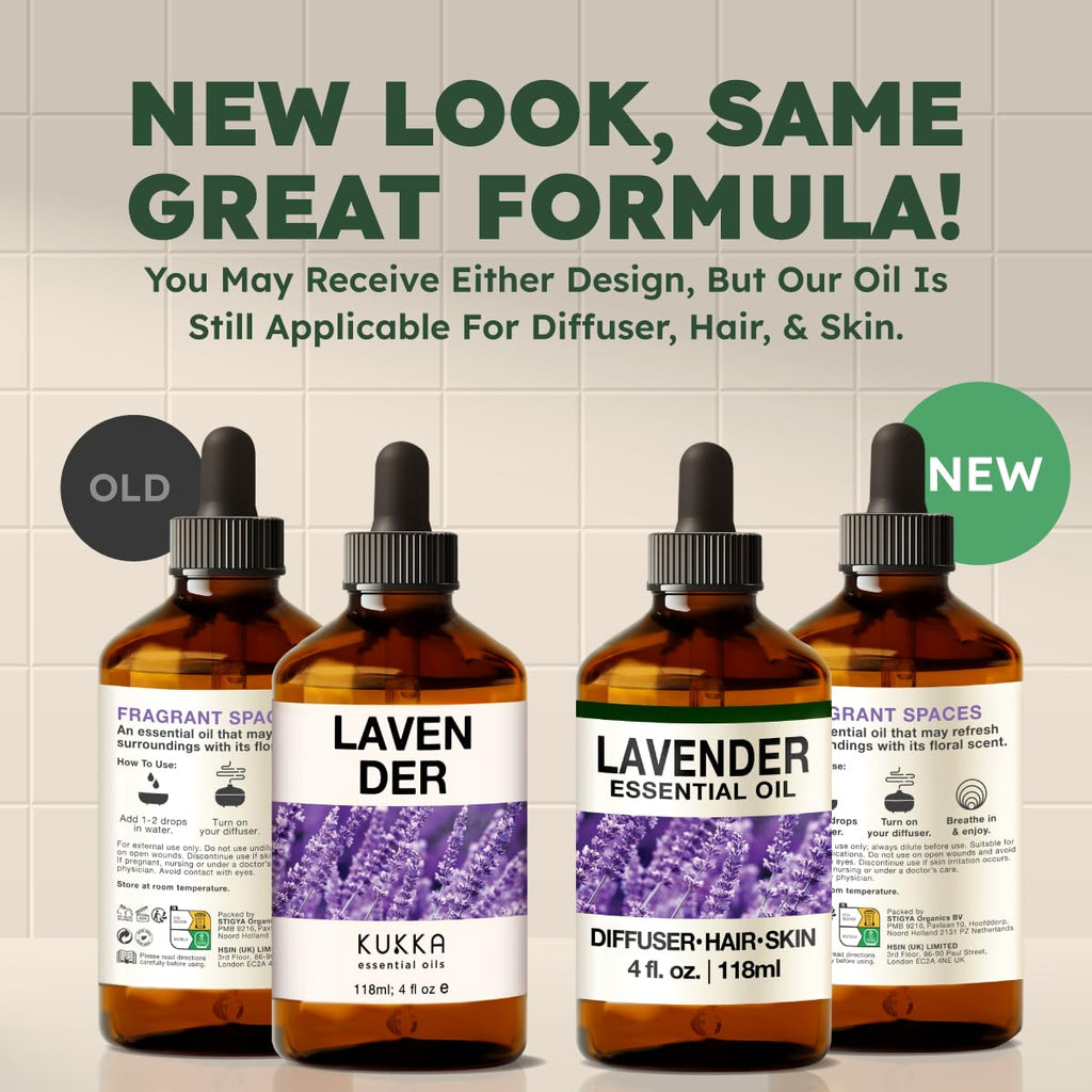 Lavender Essential Oils 4 Fl Oz Pack of 2 C9862
