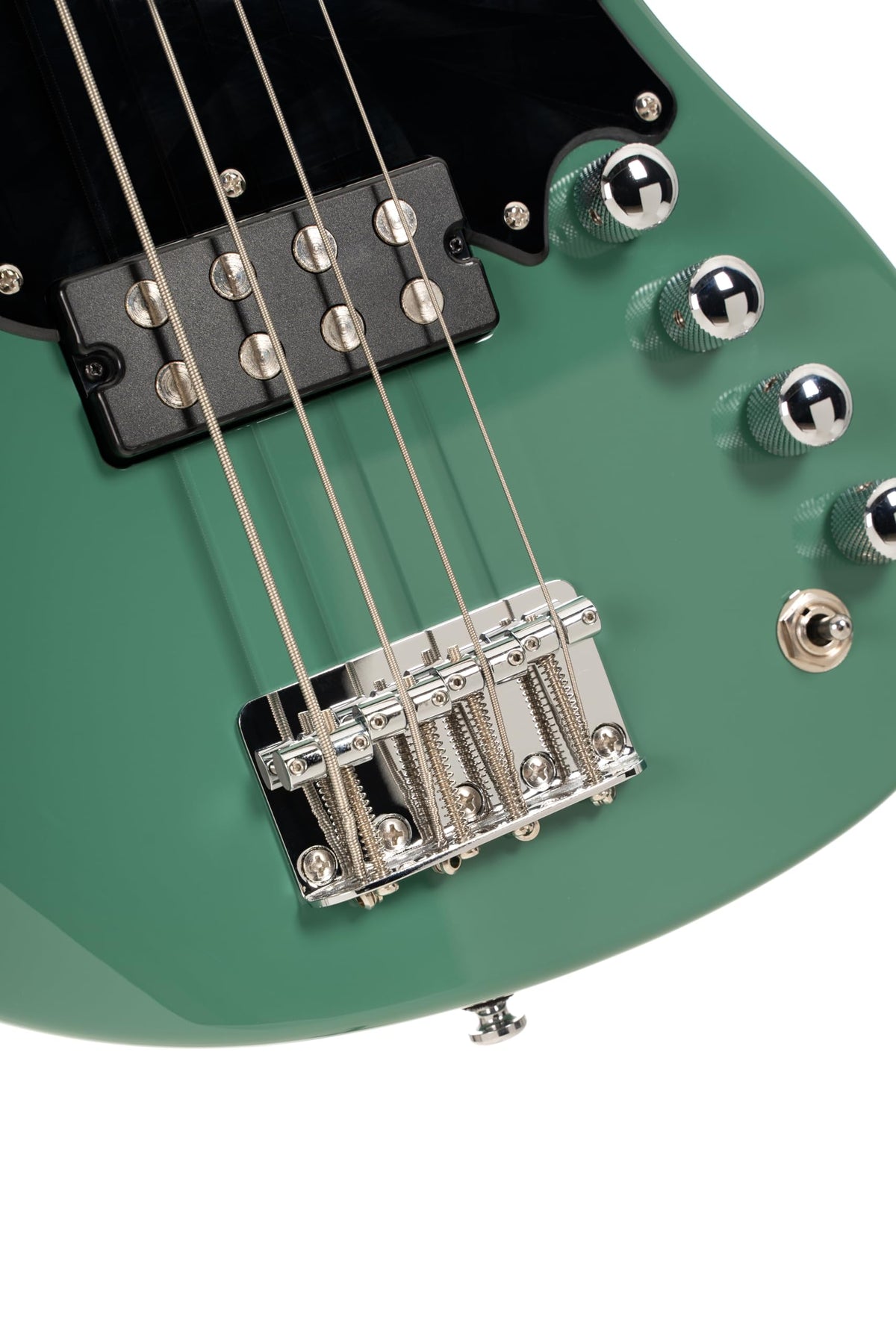 Short Scale Bass Guitar Forest Green T105
