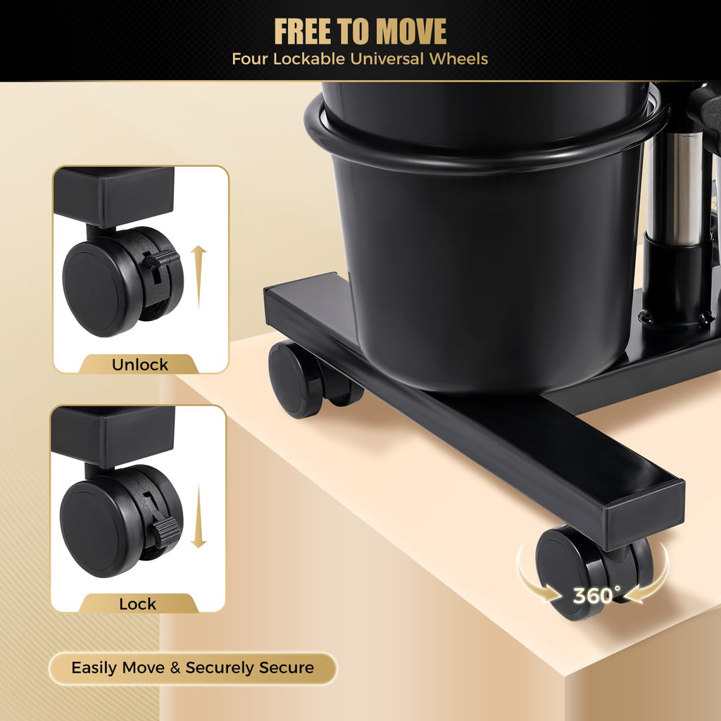Portable Shampoo Bowl with Electric Pump, Height Adjustable Hair Washing Basin X51054