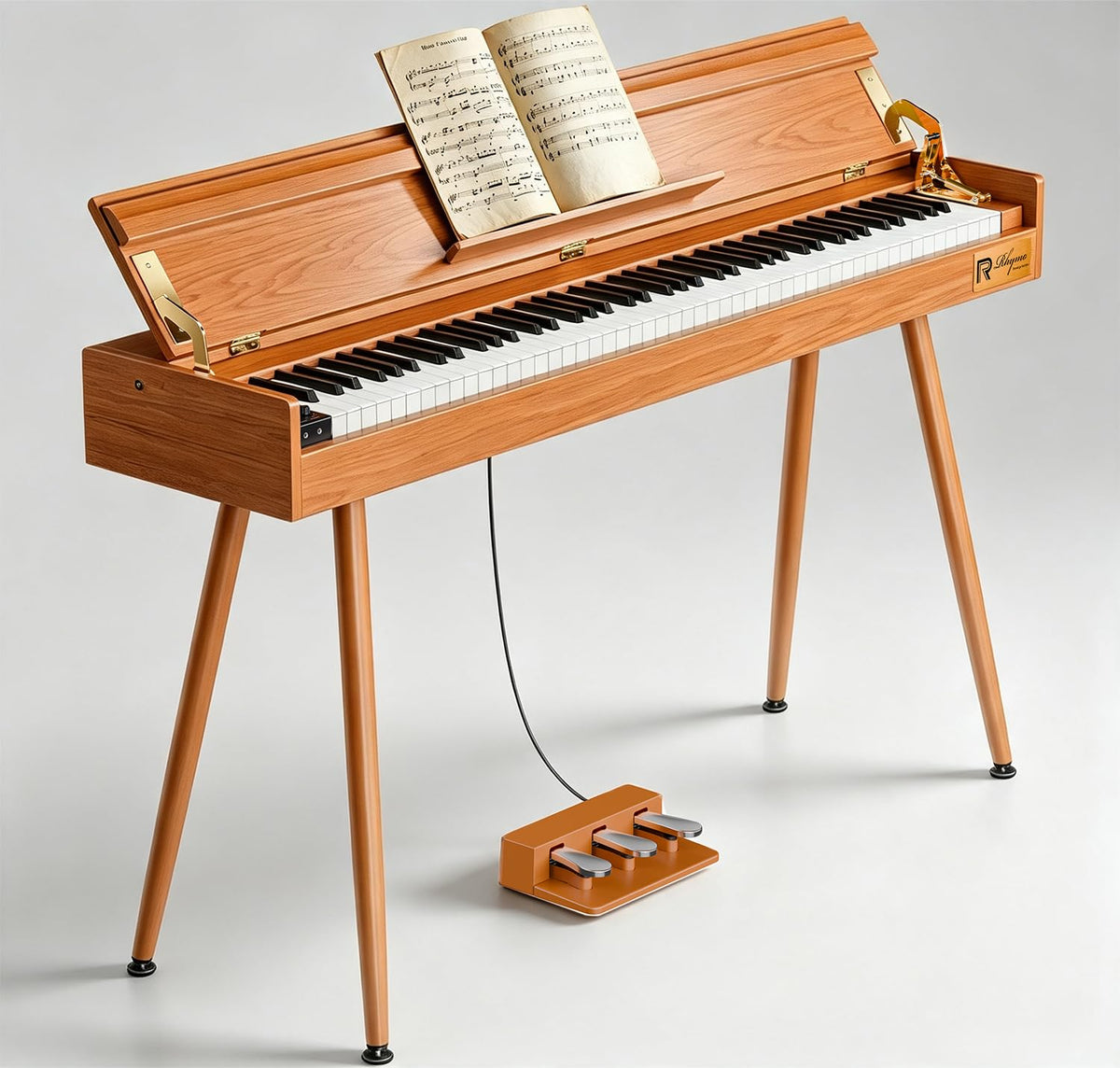 88-Key Weighted Hammer Action Digital Piano D8482