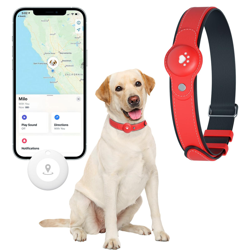 GPS Tracker for Dogs, Pet Location Tracker with Collar T269