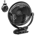 10000mAh 8-Inch Rechargeable Clip on Fan D7854
