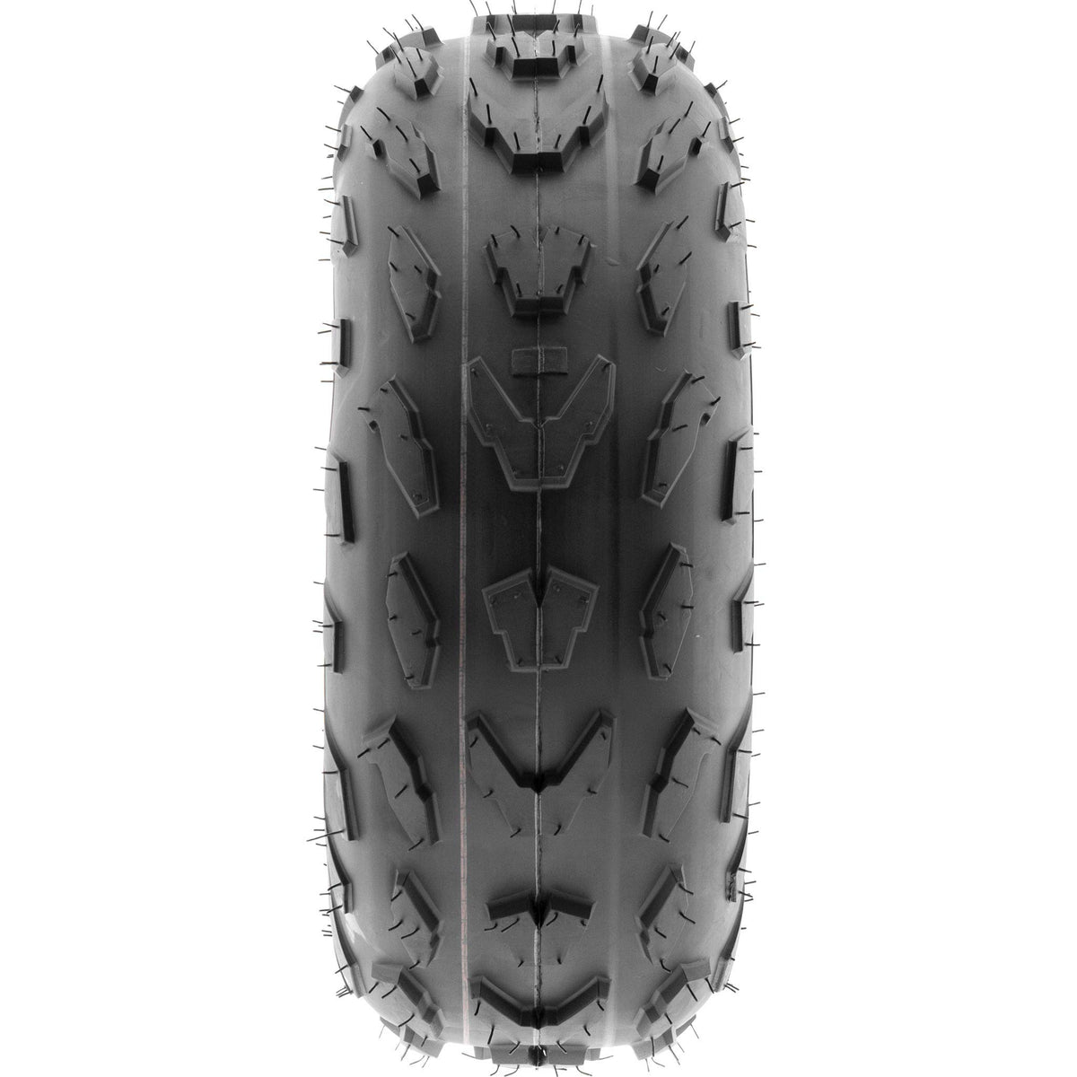 18x7-7 Directional Knobby Tread Tubeless ATV Tires Set of 4 G281026