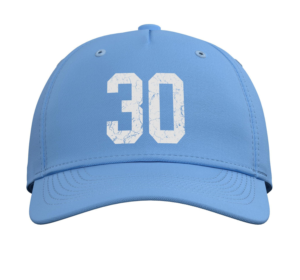 Distressed White Adjustable Baseball Hat O48981