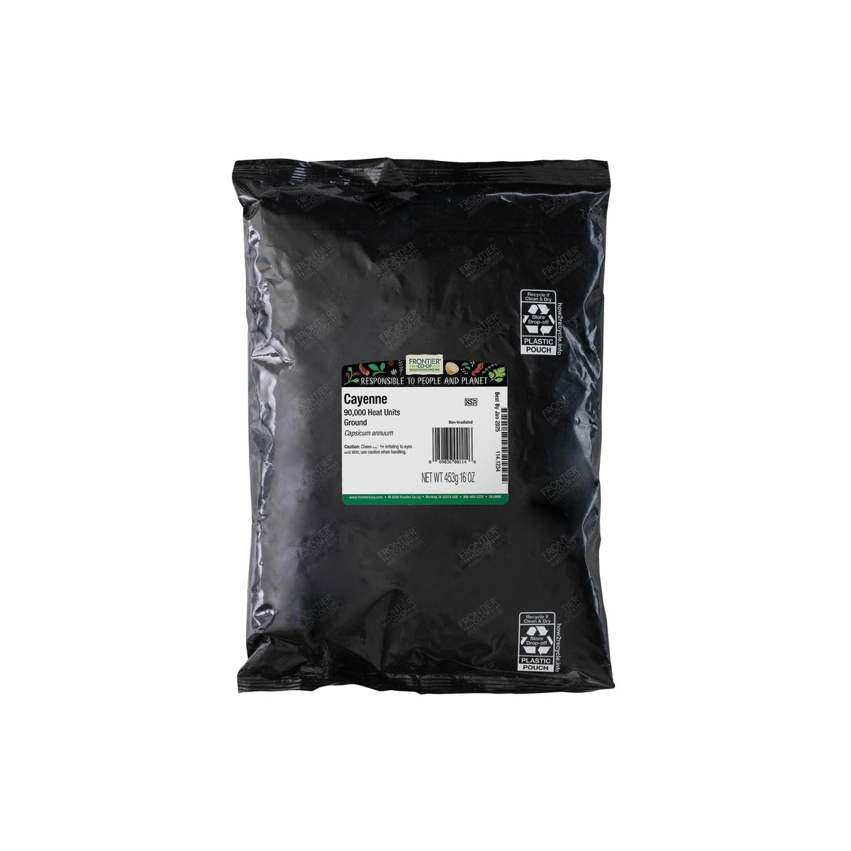 Ground Cayenne Chili Pepper 1-Pound Bulk Kosher S38015