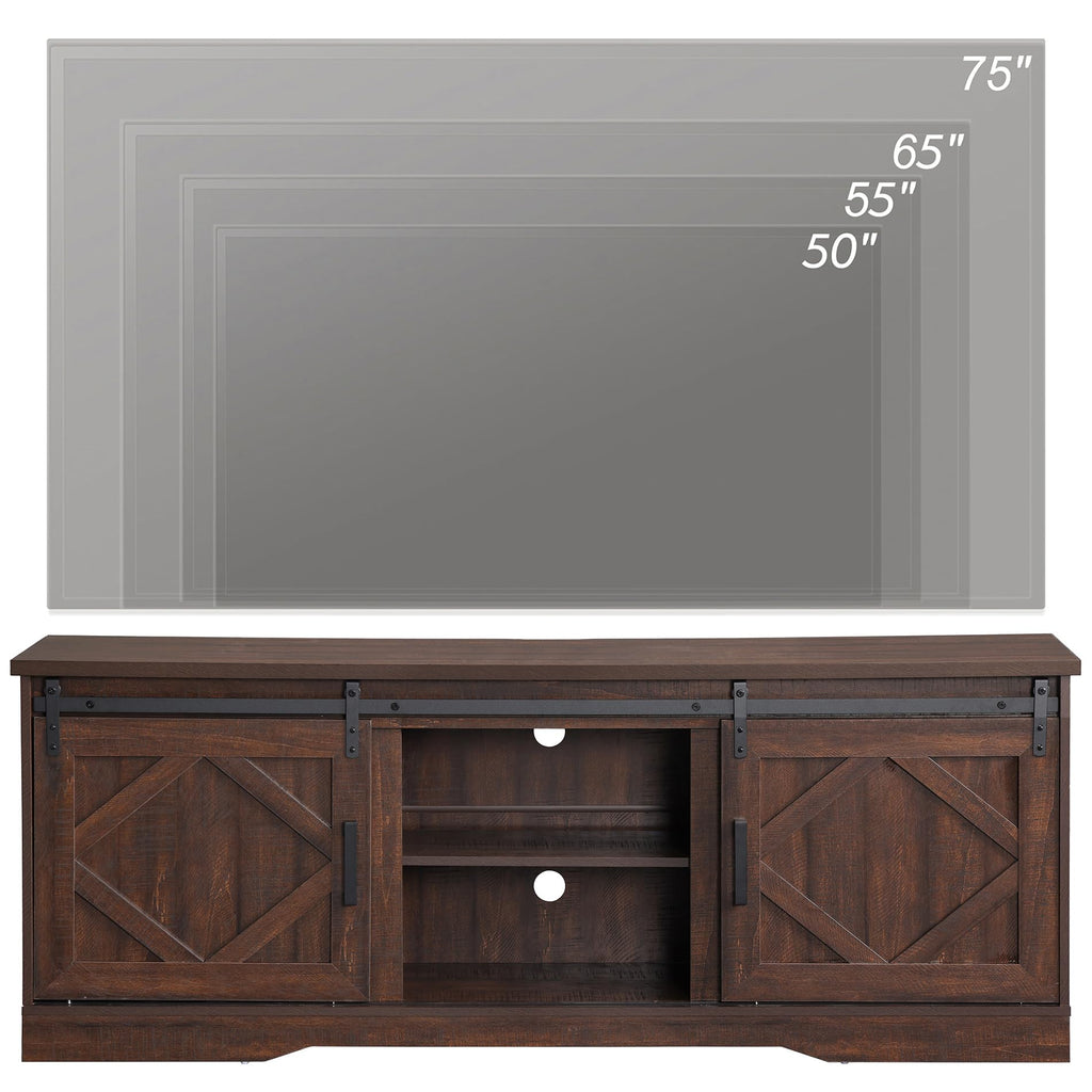 Farmhouse TV Stand for 60-75 inch TV E21662