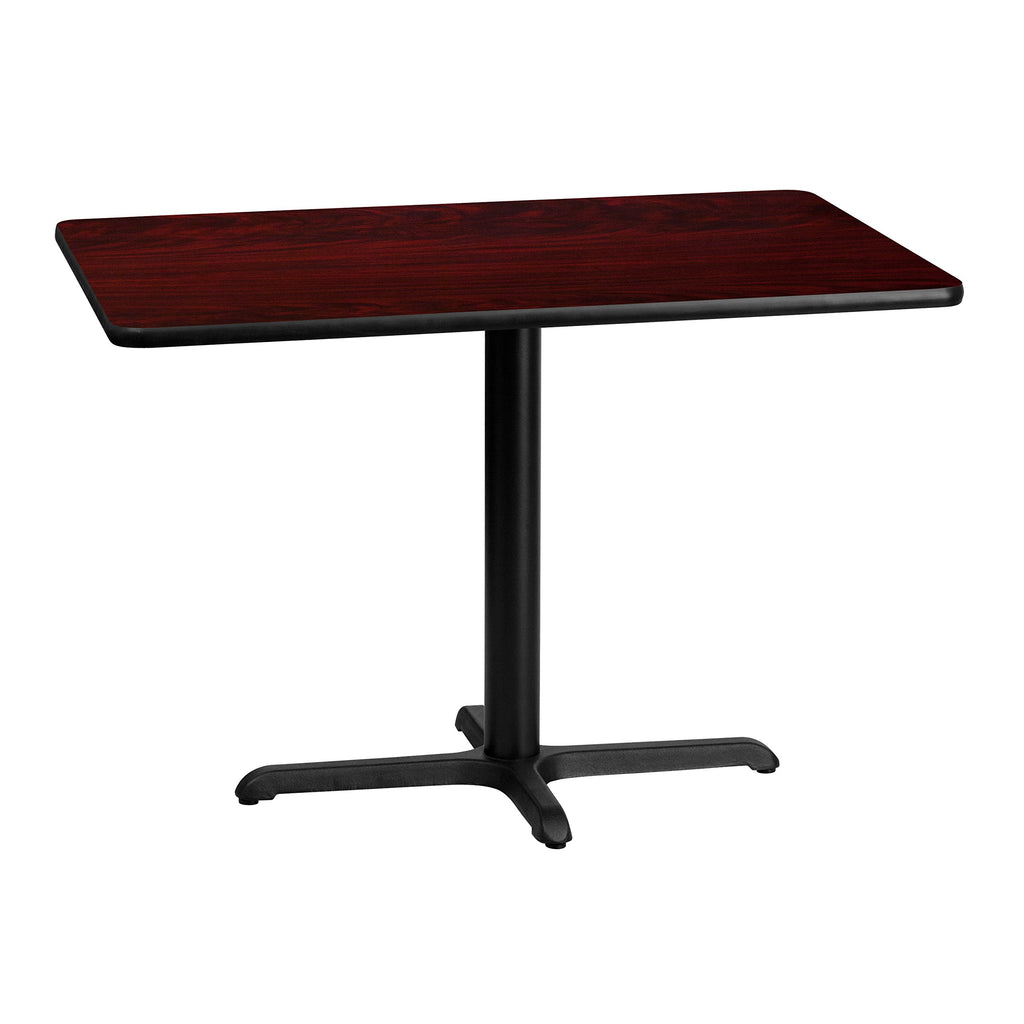 Rectangular Table and X-Base D6299