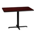 Rectangular Table and X-Base D6299