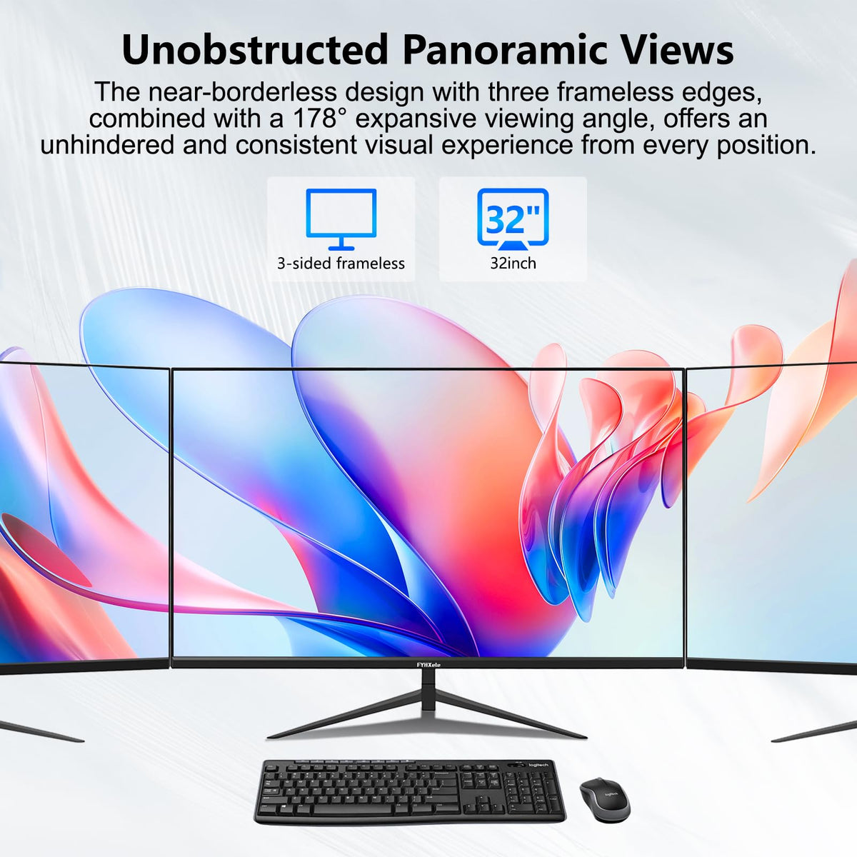 32 Inch 4K UHD IPS Computer Monitor 75hz 1MS N4273