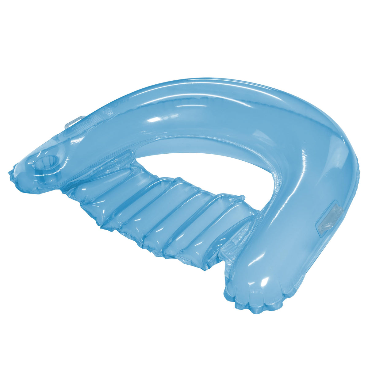 4ft Inflatable Lounge Pool Float with Backrest, Armrests & Cup Holder M52034