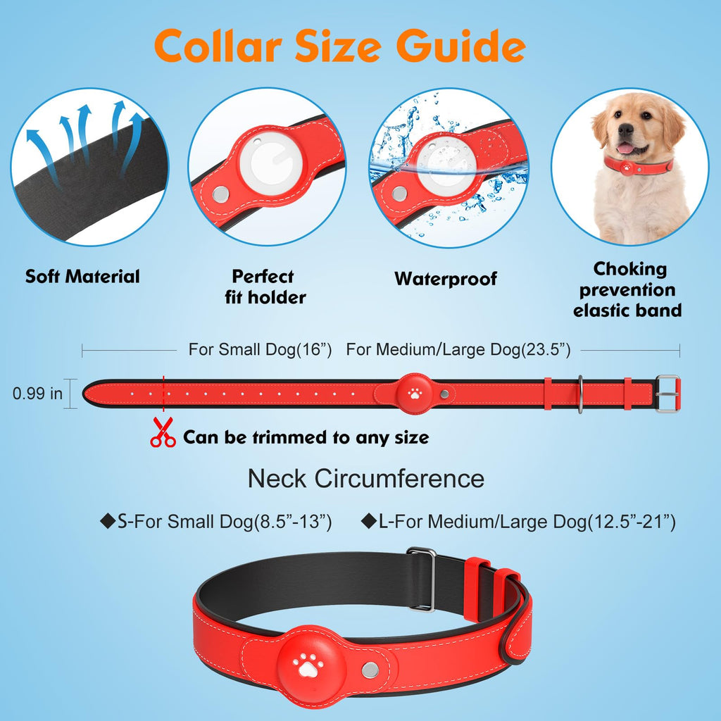 GPS Tracker for Dogs, Pet Location Tracker with Collar T269