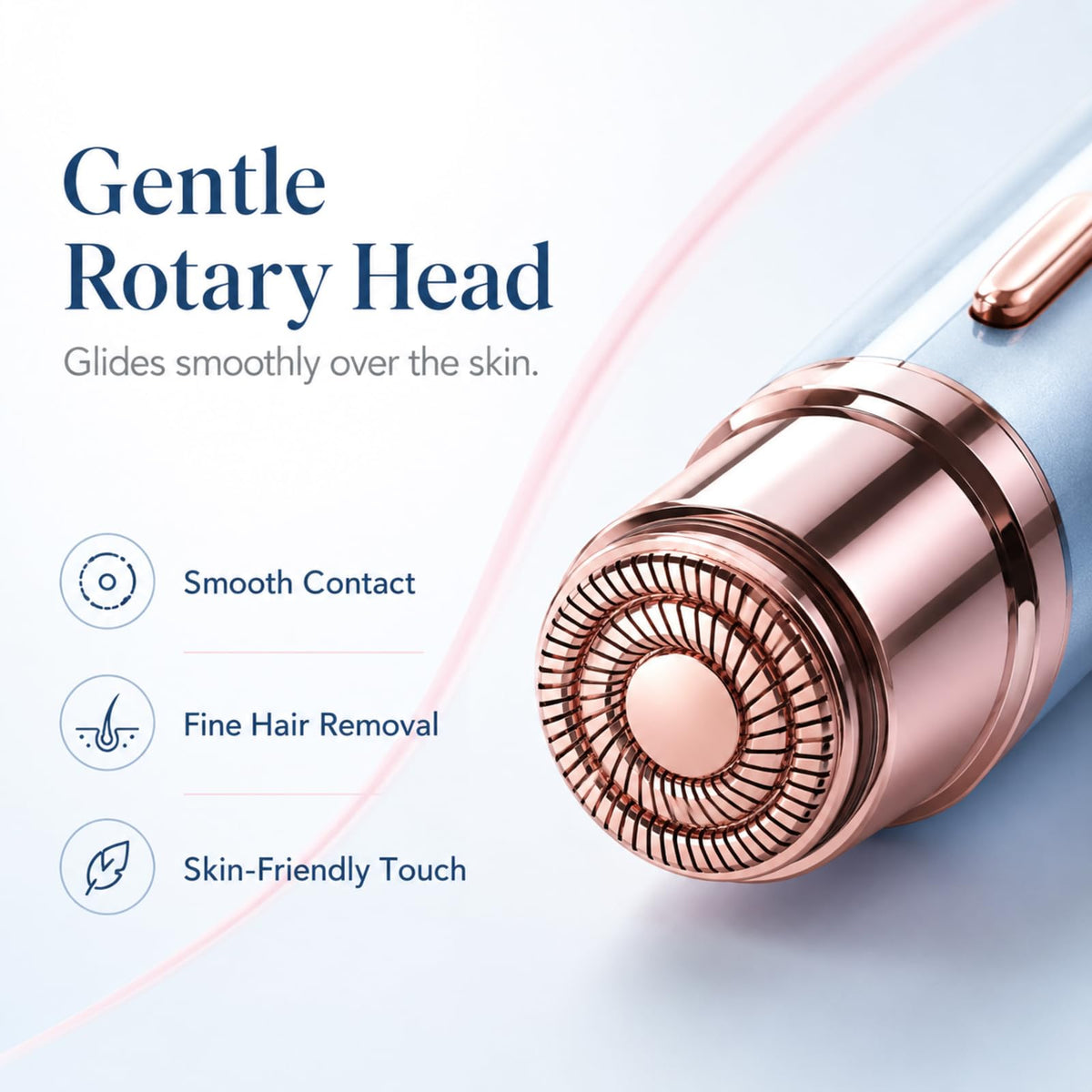 Facial Hair Remover with 2 Replacement Heads K7455